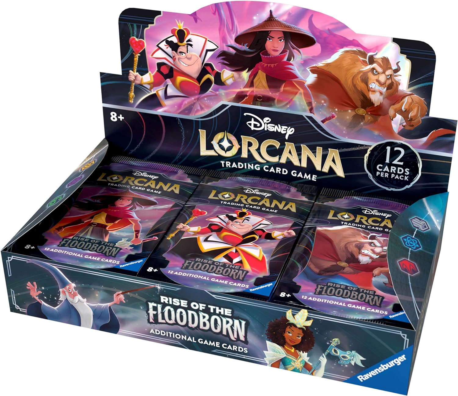 Disney Lorcana: Rise of the Floodborn: Booster Display - WiredVillage Games - Ravensburger